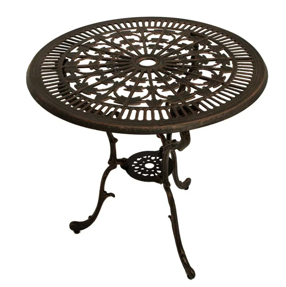 Aluguss Gartentisch in Bronze - Scotia