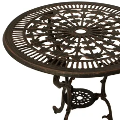 Aluguss Gartentisch in Bronze - Scotia