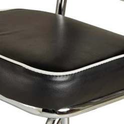 American Diner Bartisch Set Barataria mit 4 Stühlen (fünfteilig)