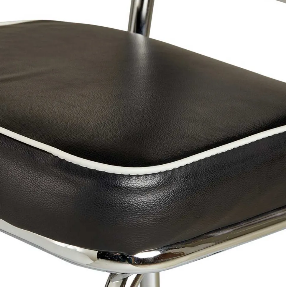 American Diner Bartisch Set Barataria mit 4 Stühlen (fünfteilig)