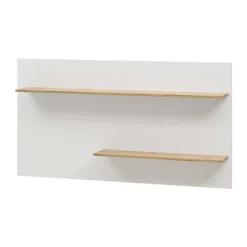 Anbauwand in Weiß & Wildeiche - Nonessia (dreiteilig)