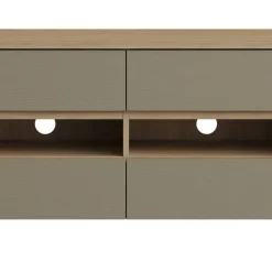 Anbauwand Kombination im Scandi Chic - Promo (vierteilig)