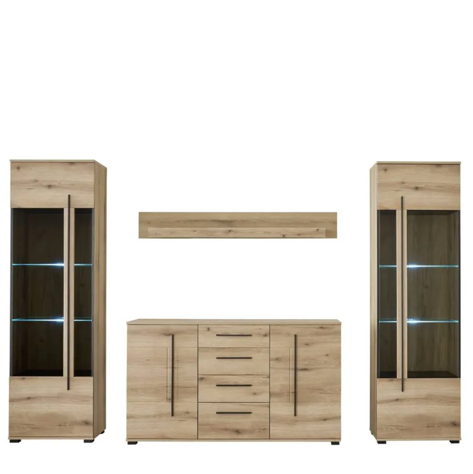 Anbauwand Möbel Set - Brocus (vierteilig)