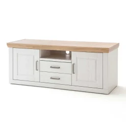 Anbauwand Set im Country Style - Samula (vierteilig)