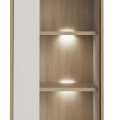 Anbauwand-Möbelset in Weiß - Ovidio (dreiteilig)