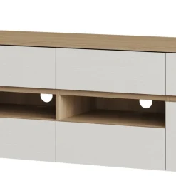 Anbauwand-Möbelset in Weiß - Ovidio (dreiteilig)