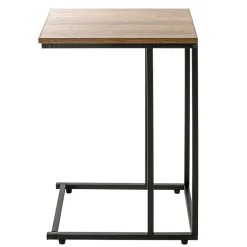 Anstelltisch auf Rollen in Eiche Dekor - Gionno