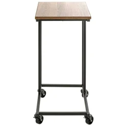 Anstelltisch auf Rollen in Eiche Dekor - Gionno