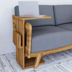 Anstelltisch aus Wildeiche Massivholz - Hardus