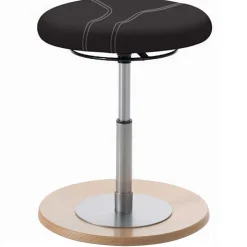 Arbeitshocker für Kinder in Schwarz - Acelyana