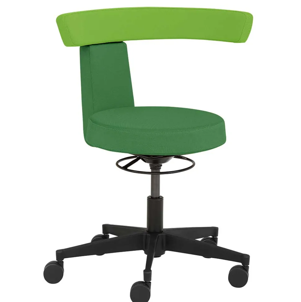 Arbeitshocker in Dunkelgrün & Hellgrün - Lagoon