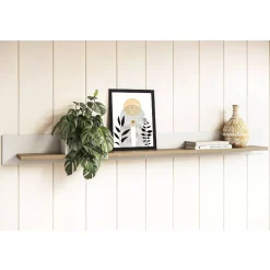 Arbeitszimmer Möbel-Kombi in Weiß - Ovidio (dreiteilig)