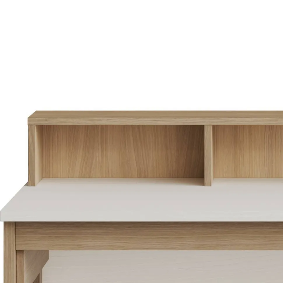 Arbeitszimmer Möbel-Kombi in Weiß - Ovidio (dreiteilig)