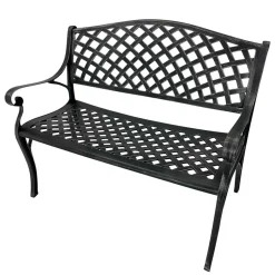 Armlehnen Parkbank im Vintage Look - Mora