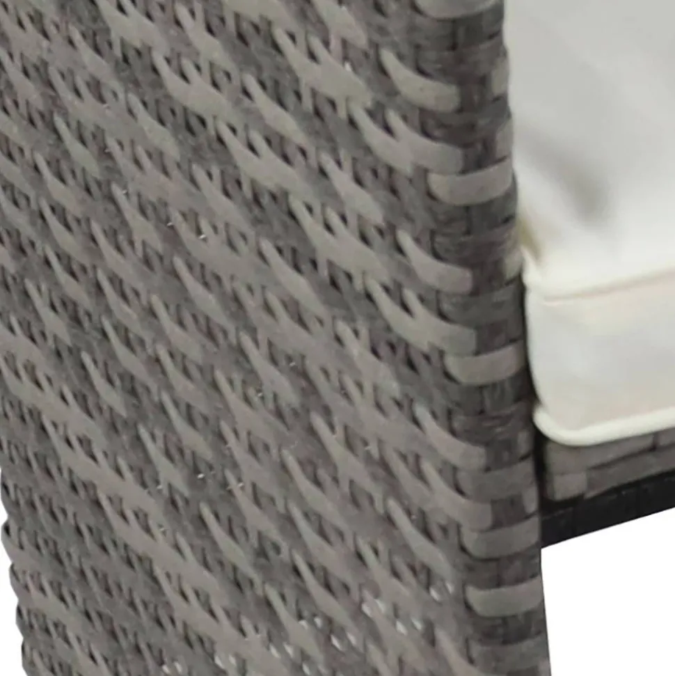 Armlehnen-Gartenstuhl aus Kunstrattan - Svanlau (2er Set)