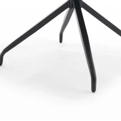 Armlehnen-Küchenstuhl in Grau - Doinera (2er Set)