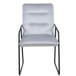 Armlehnenstühle & X-Fuß Esstisch - Closer (fünfteilig)