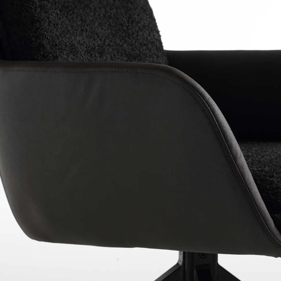 Armlehnenstuhl - drehbar um 180 Grad - Harry (2er Set)