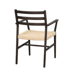 Armlehnenstuhl in Eiche Dunkel - Gardaz