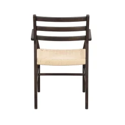 Armlehnenstuhl in Eiche Dunkel - Gardaz