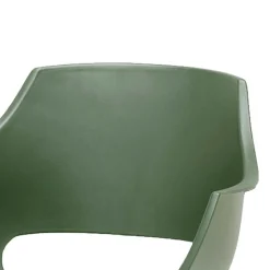 Armlehnenstuhl in Grün & Schwarz - Foskany (4er Set)