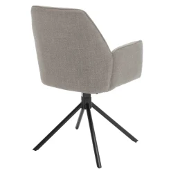 Armlehnenstuhl mit Drehgestell - Leak (2er Set)