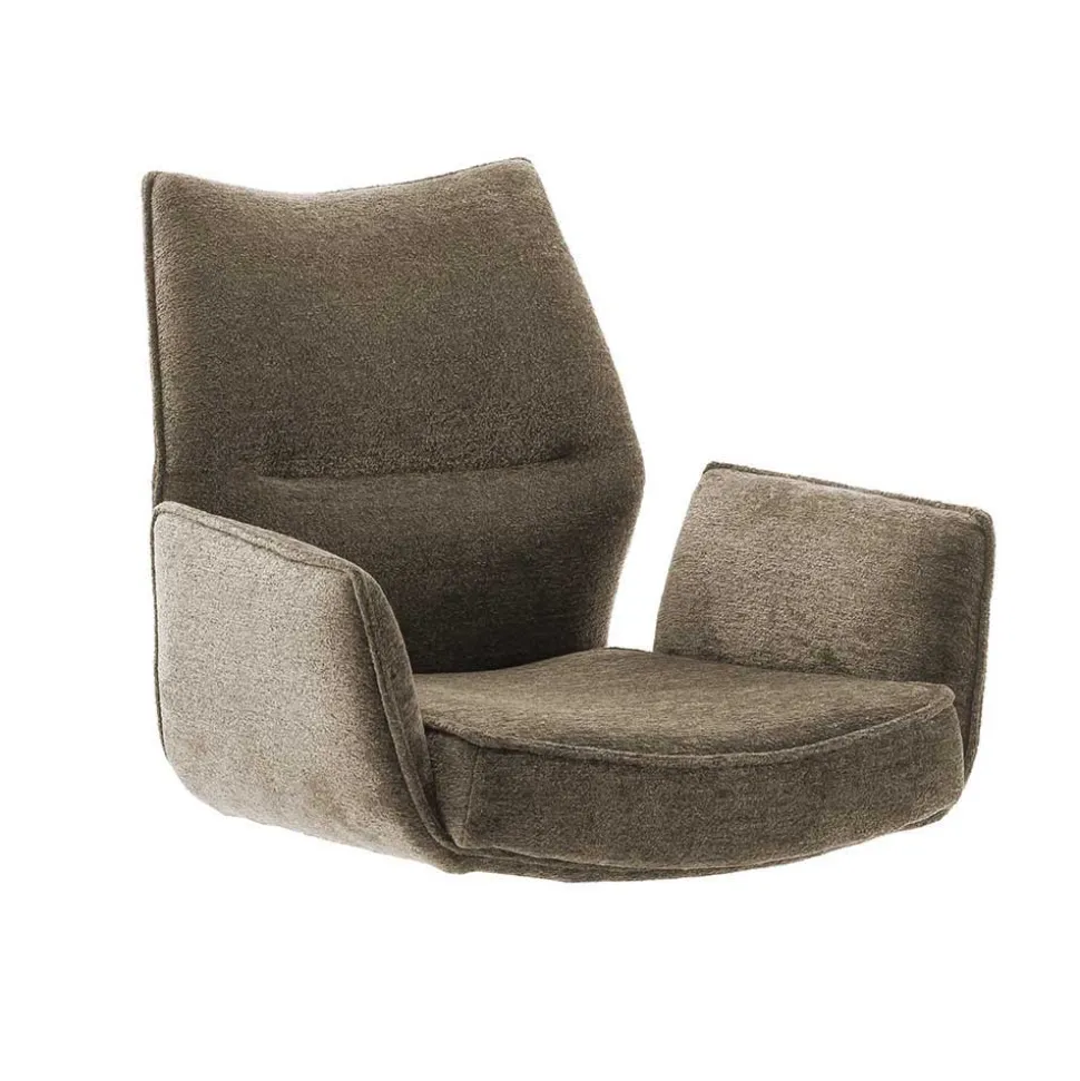 Armlehnenstuhl mit Taschenfederkern - Joycelina (2er Set)