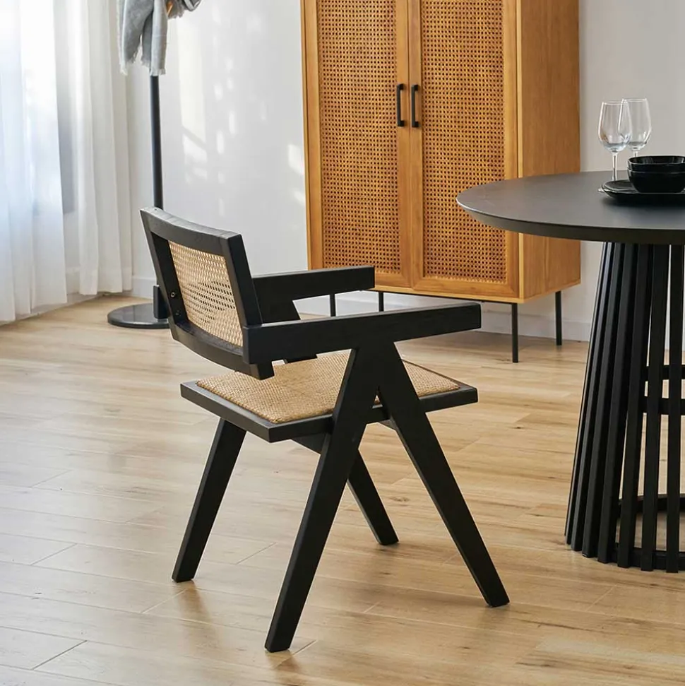 Armlehnenstuhl mit Wiener Geflecht - Jack