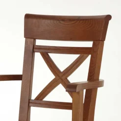 Armlehnstuhl Bistrita in Bernsteinfarben (2er Set)