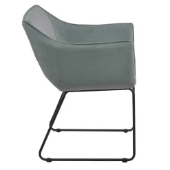 Armlehnstuhl in Graugrün - Foliage (2er Set)