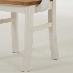 Armlehnstuhl Lugon aus Massivholz Kiefer (2er Set)