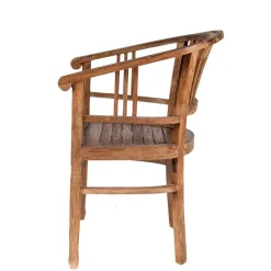 Armlehnstuhl Mangato aus Teak Recyclingholz