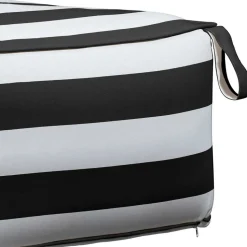 Aufblasbare Hocker gestreift - Ervice (2er Set)