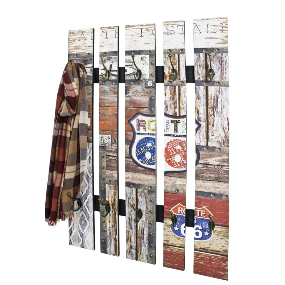 Ausgefallene Garderobe Lattena im ROUTE 66 Look