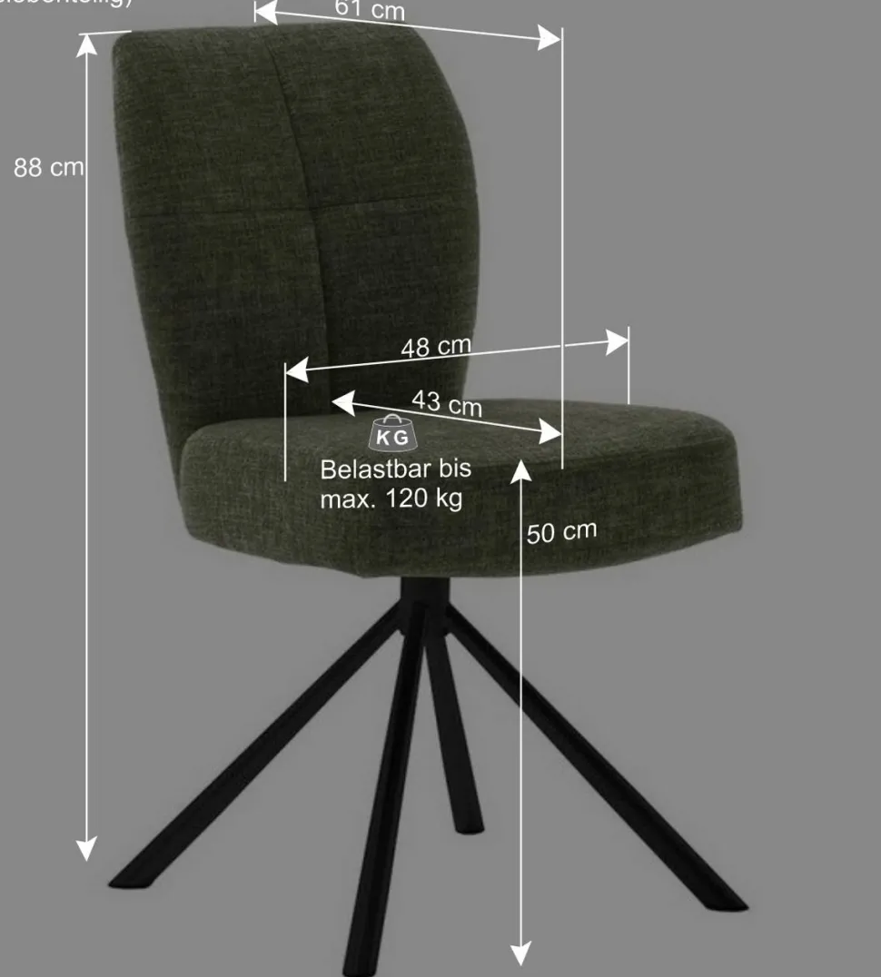 Ausgefallene Tischgruppe modern - Flacona (siebenteilig)