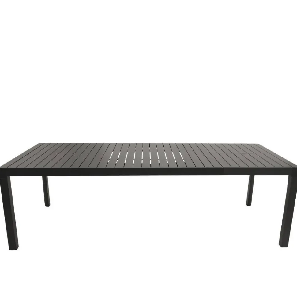 Ausziehbarer Gartentisch in Anthrazit - Taba