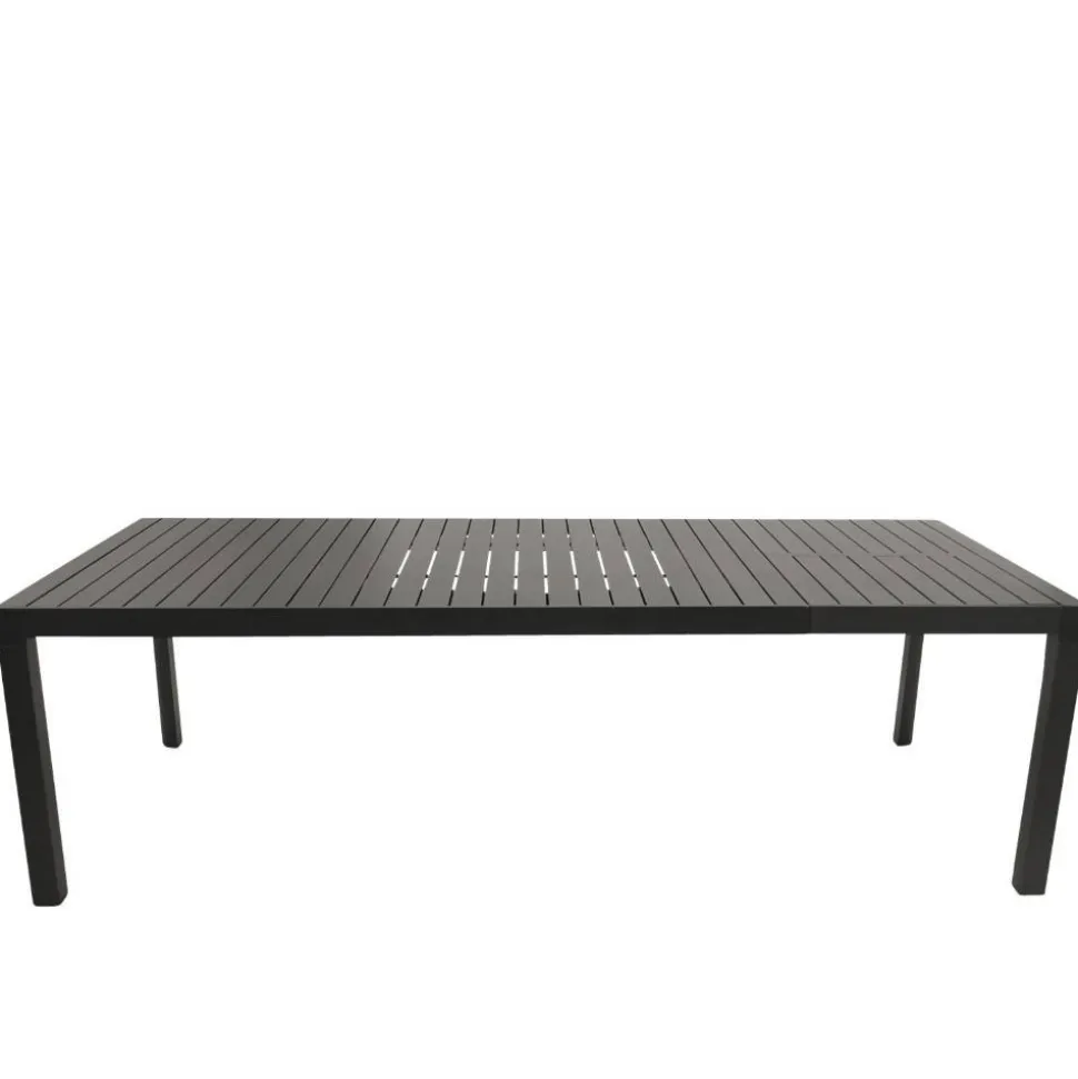 Ausziehbarer Gartentisch in Anthrazit - Taba