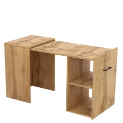 Ausziehbarer Schreibtisch in Wildeiche Optik - Latrina