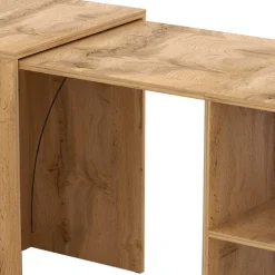 Ausziehbarer Schreibtisch in Wildeiche Optik - Latrina