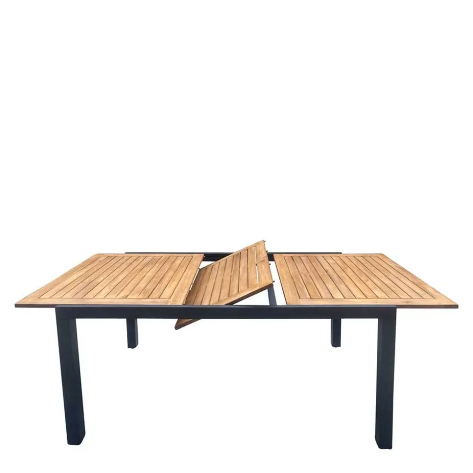 Ausziehbarer Terrassentisch in Akazie - Grodasso