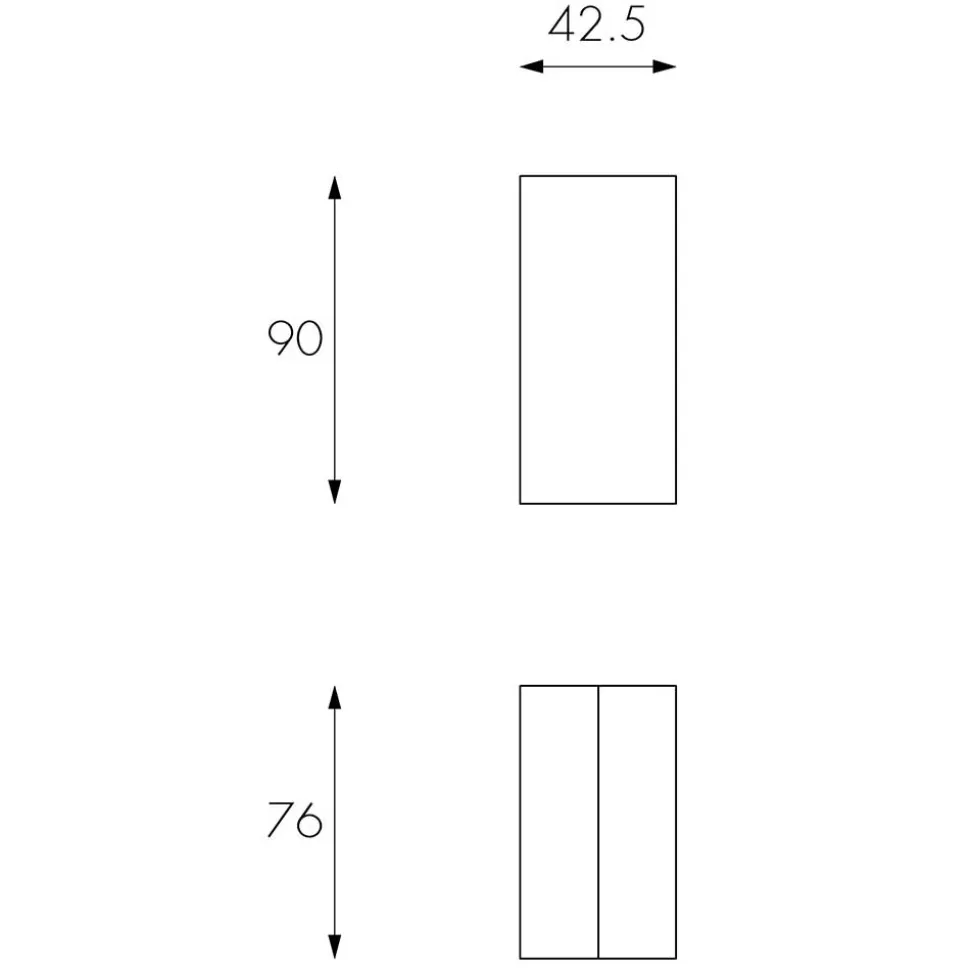 Ausziehbarer Tisch Greeka in Grau