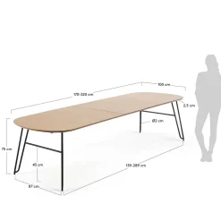 Ausziehtisch im skandinavischen Stil - Manifesto