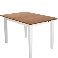 Ausziehtisch in Weiß und Honig - Kinsale