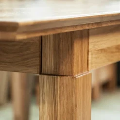 Ausziehtisch Masdamos aus Wildeiche massiv