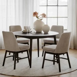 Ausziehtisch und Stühle Set - Relencia (fünfteilig)