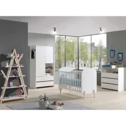 Babyzimmermöbel Komplettset - Mauricia (vierteilig)