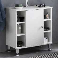 Bad Becken Unterschrank mit 6 Fächern - Duffy