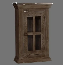 Bad Hängeschrank im Landhaus Vintage Look - Runiasa