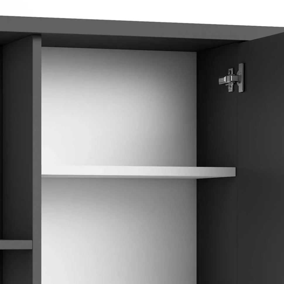 Bad Hängeschrank mit Spiegeltür - Asutria