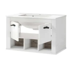 Bad Hänge-Waschtisch im Country Style - Doules